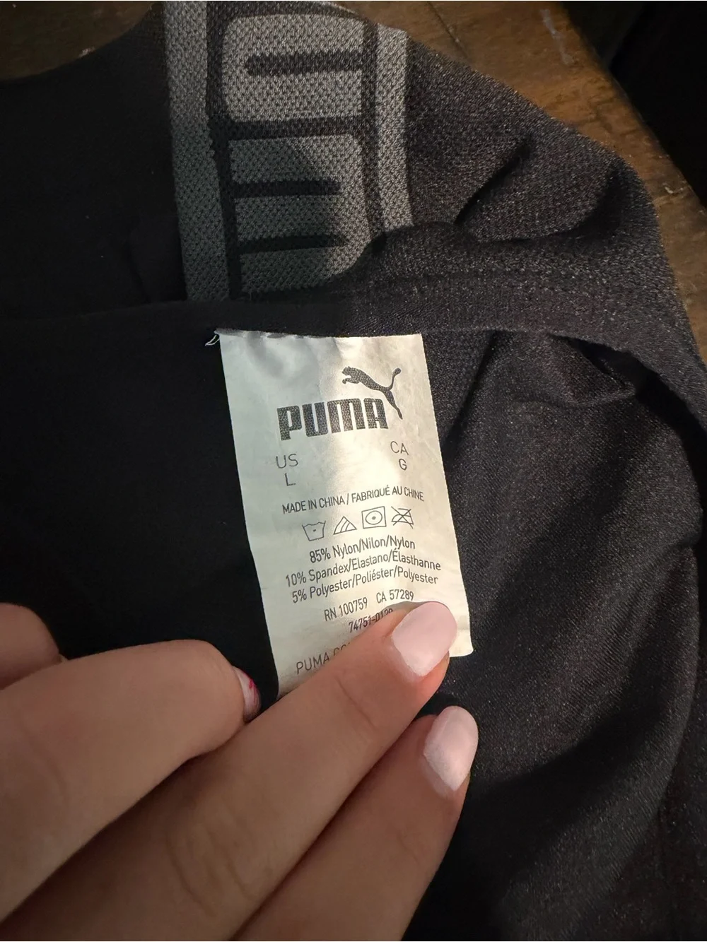 Lot of 4 size 8 sports bras Lululemon (2), Buff bunny and Puma